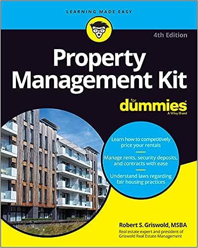 Property Management Kit For Dummies (For Dummies (Business & Personal Finance))